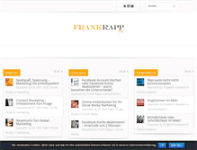 Tablet Screenshot of frankrapp.de